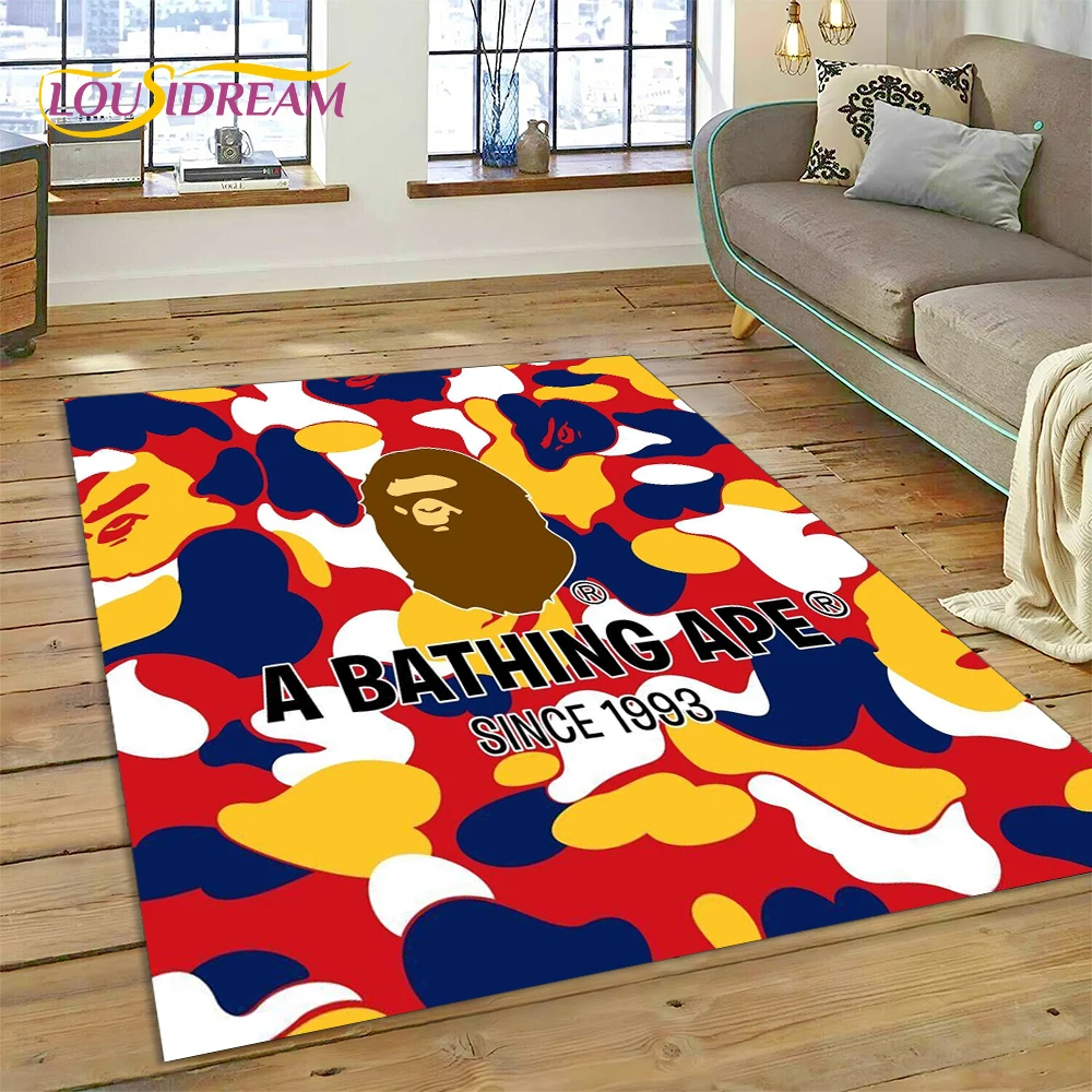 3D Printing Online Service - 3D Printing B-BAPE Fashion Carpet Rug