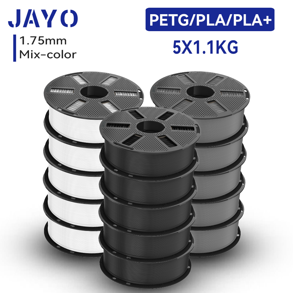 3D Printing Nylon Filament - JAYO 3D PETG/PLA/PLA PLUS Printer Filament