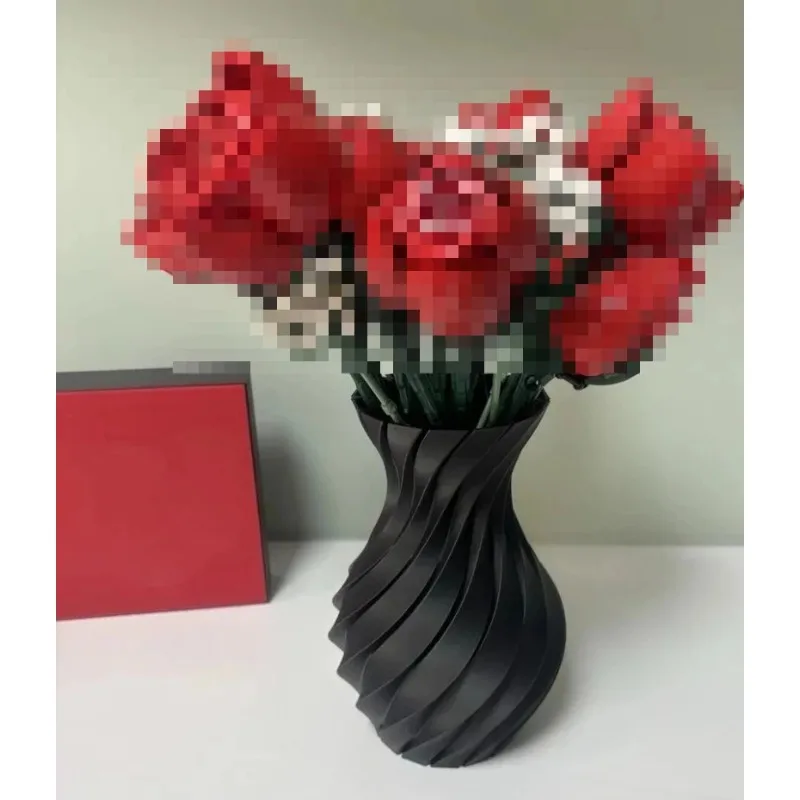 3D Printing Vase - 1pc Vase for Lego Bouquet Roses