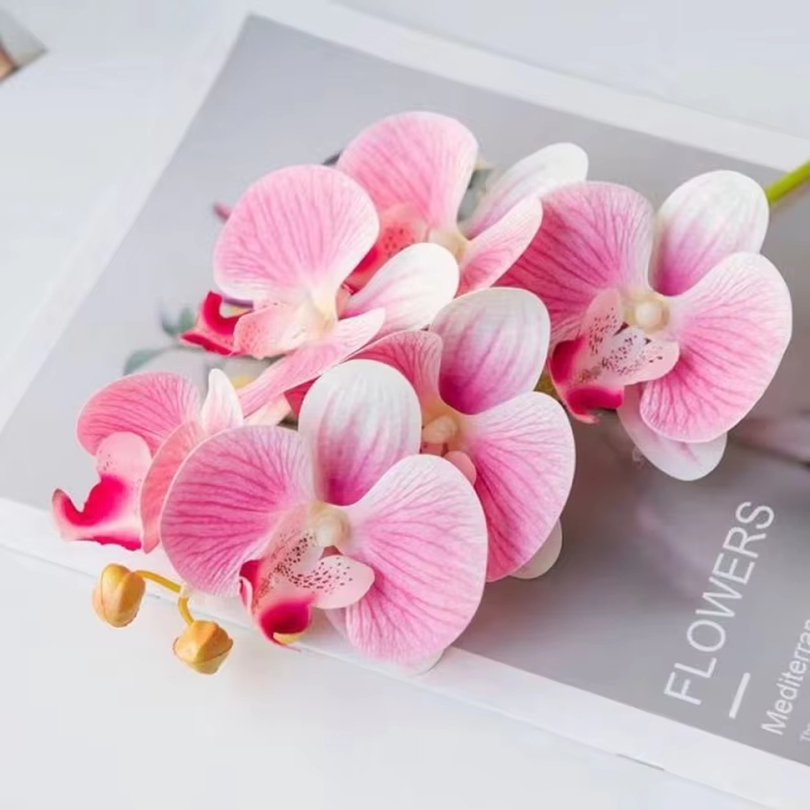 3D Printing Vase - 3D Artificial Flowers Plastic Butterfly Orchid