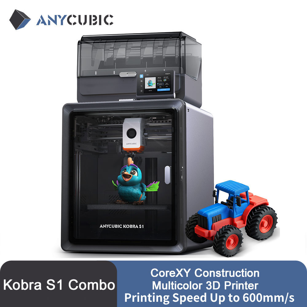 3D Printing Online Service - Anycubic Kobra S1 Combo Multi-Color 3D