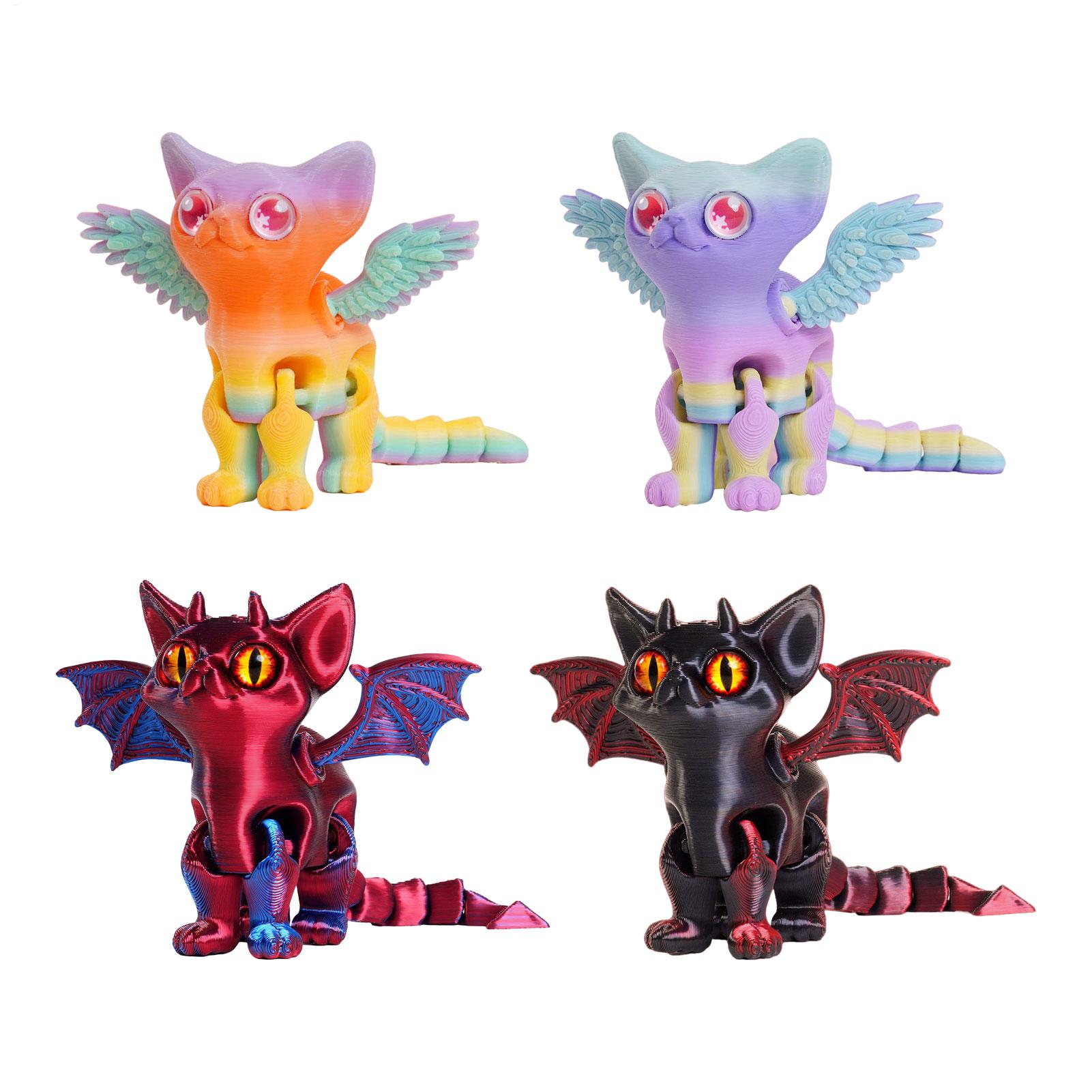 3D Printing Fidget Toys - 3D Printing Animal 3D Printing Cat