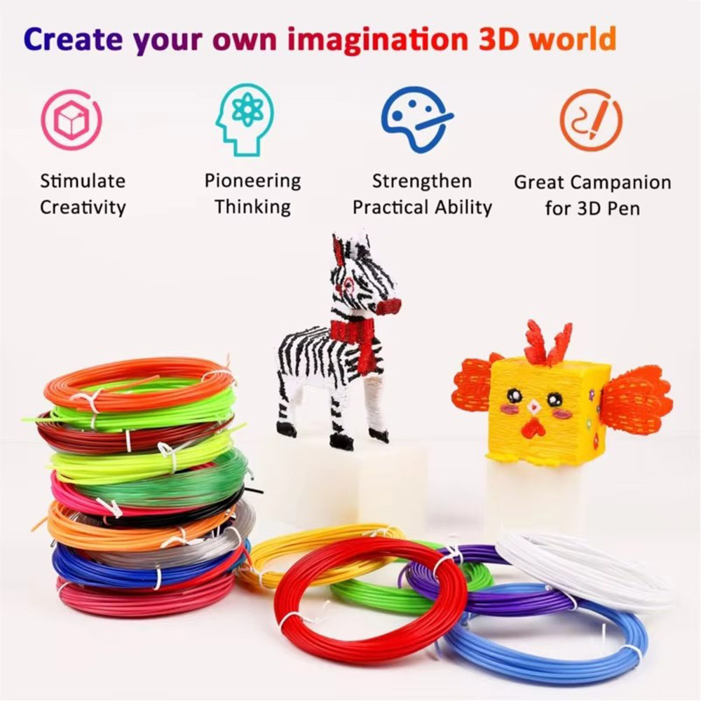3D Printing Pen For Adults - Random Color 10/20/30 Colors PLA/PCL 3D