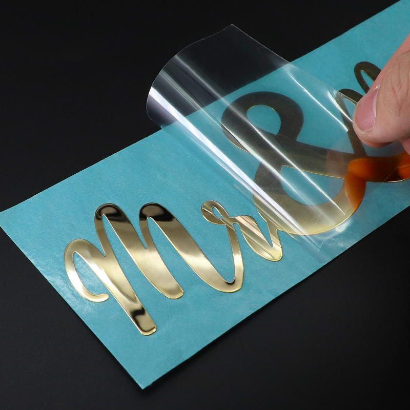 3D Printing Case - Personal Logo Print Metal 3D Gold