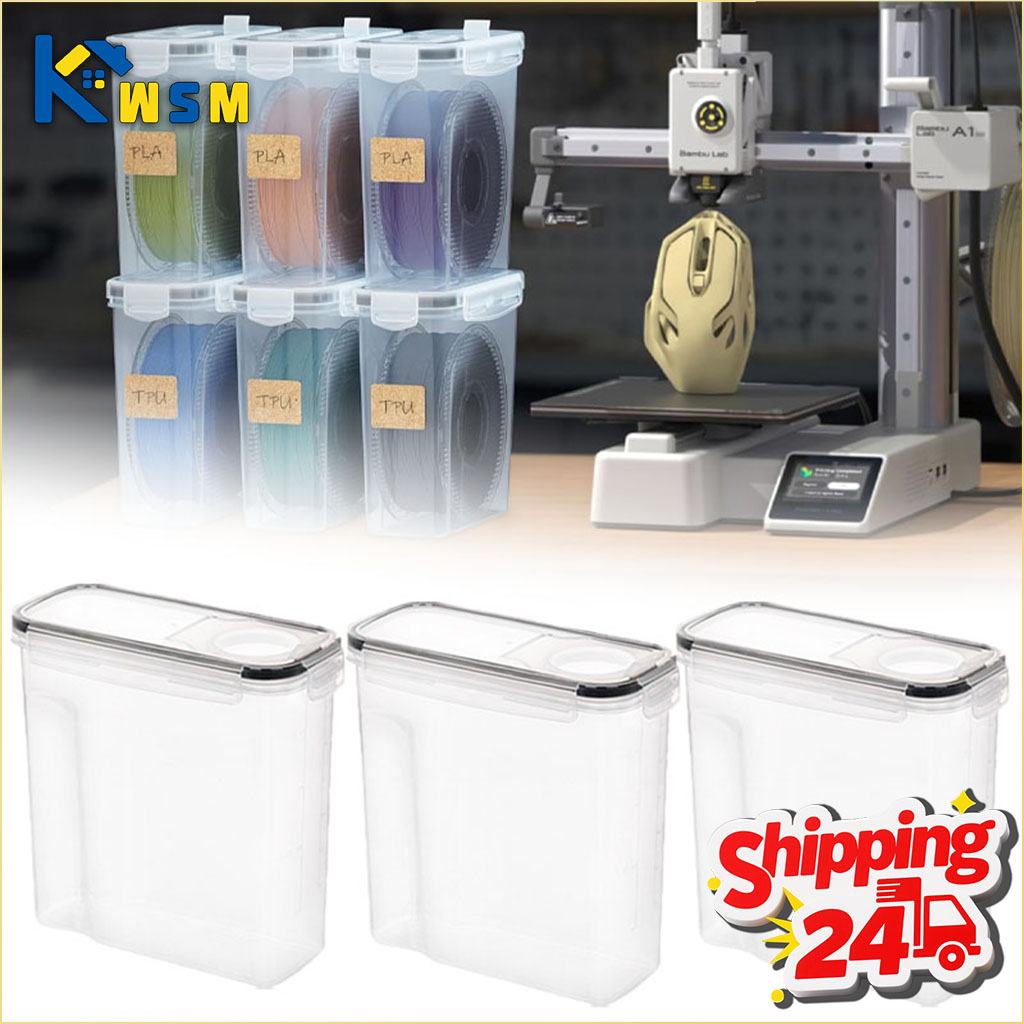 3D Printing Deck Box - 1-4pcs 3D Printer Filament Dry Box