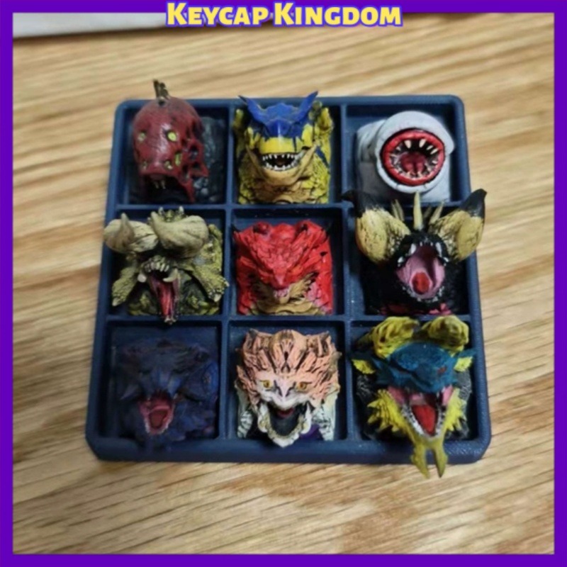 3D Printing Ultem - Monster Hunter Dragon Resin Custom Keycaps