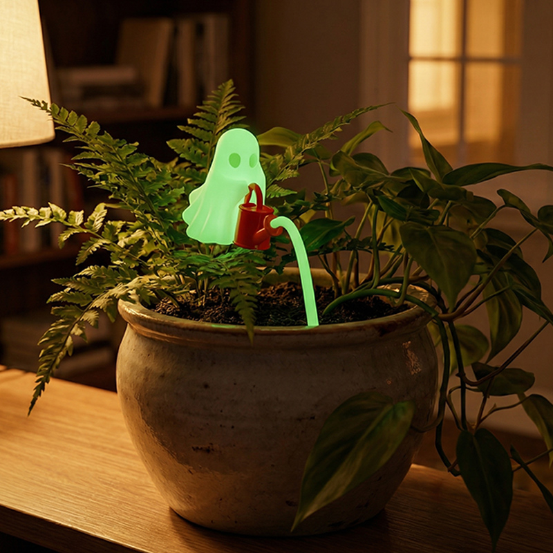 3D Printing Vase - Glow-in-the-Dark Ghost Plant Decor,3D Printed Spooky