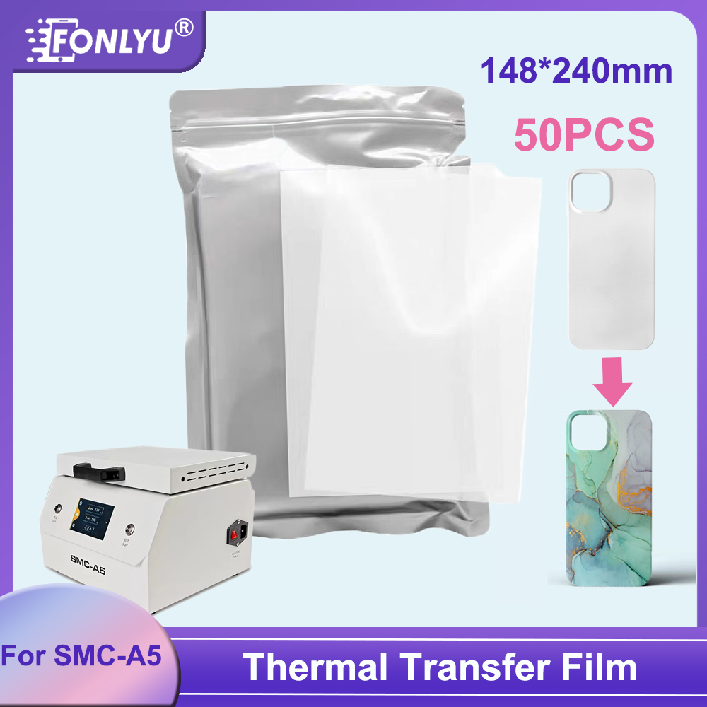 3D Printing Case - Fonlyu 50PCS 3D Sublimation Film Paper
