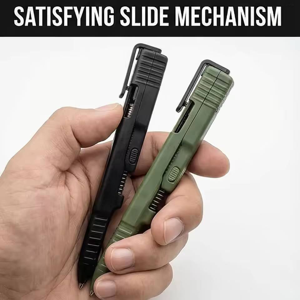 3D Printing Pen For Adults - Tactical Slide Action Ballpoint Pen W/