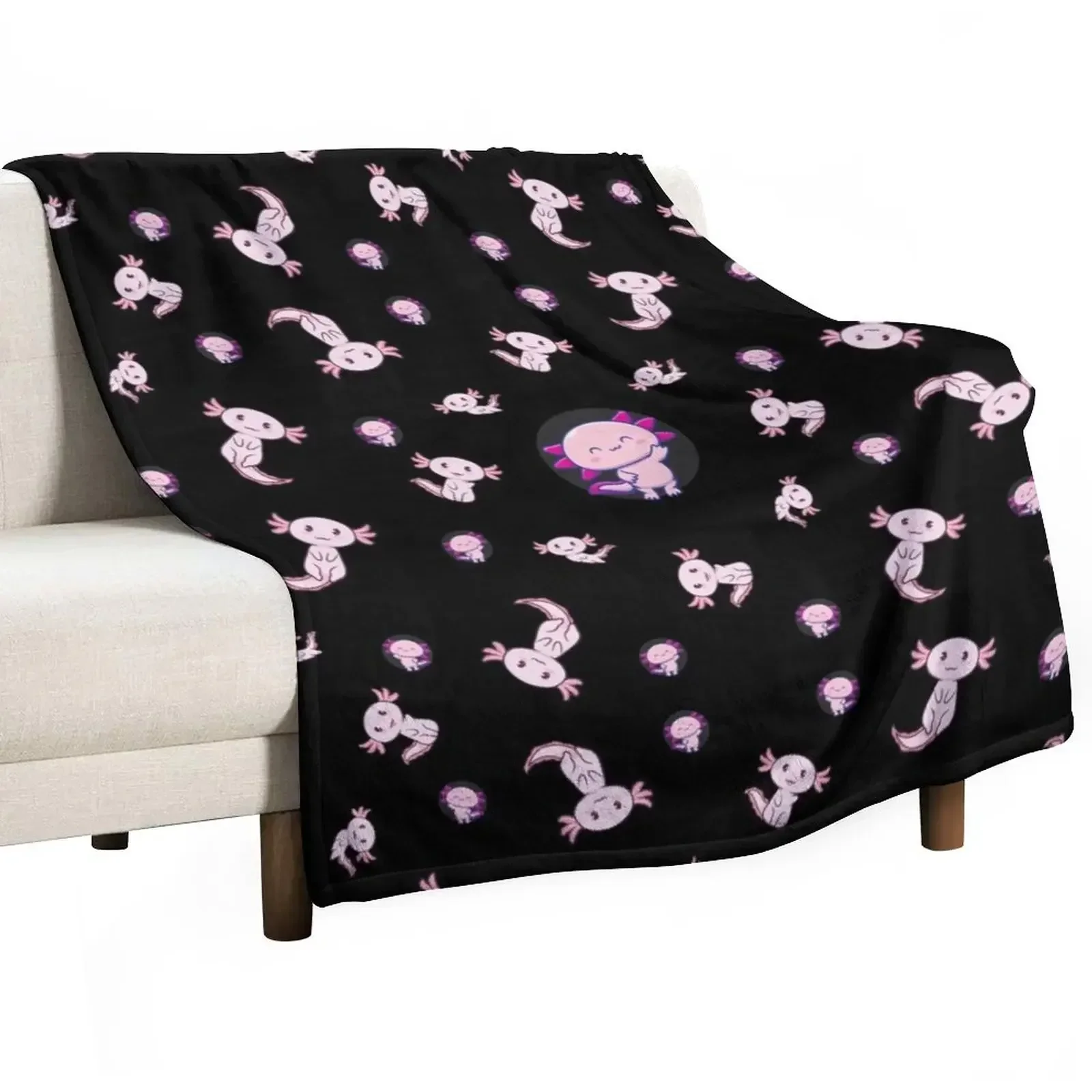3D Printing Question - i axolotl questions Throw Blanket Soft