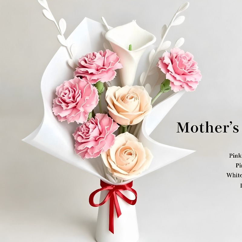 3D Printing Vase - Minimalist White Ceramic Vase 3D Printing