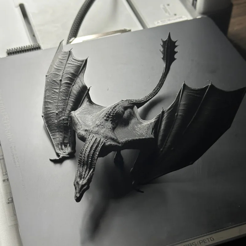3D Printing Ultem - 3D Printed Dragon Model Resin Flying