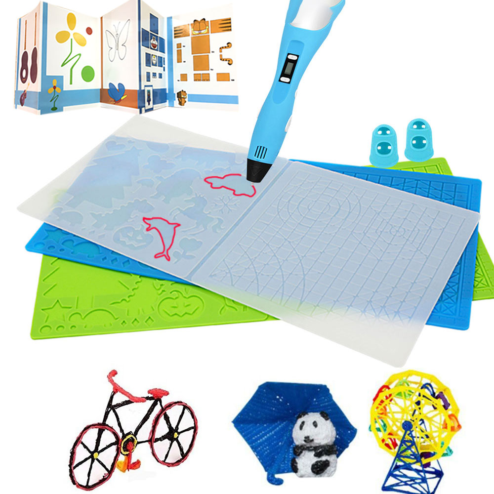3D Printing Pen For Adults - Silicone Design Rubber Pad for 3D