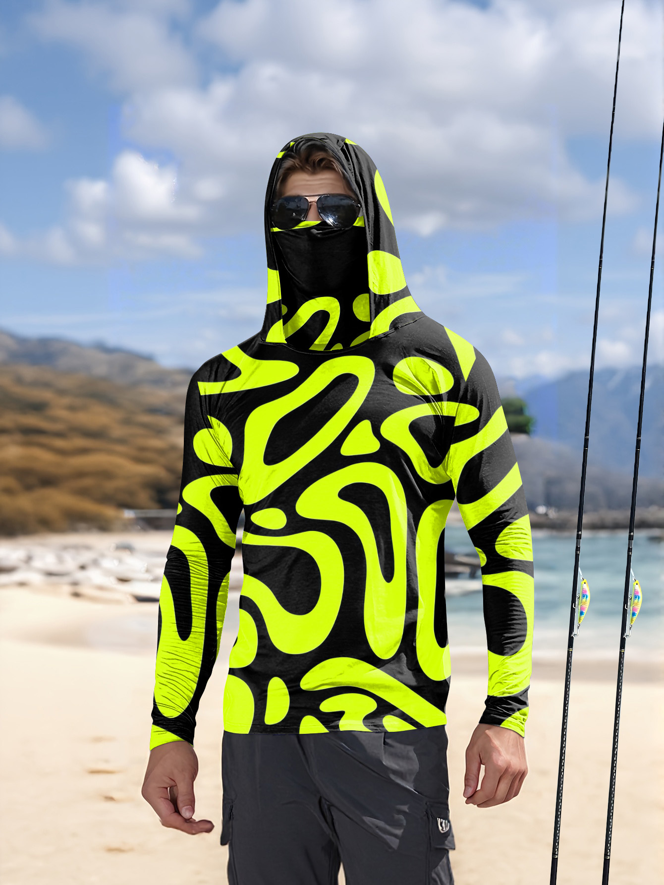 3D Printing Kpop - 2026 Summer New Style Men's Long-Sleeved