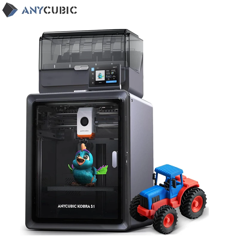 3D Printing Online Service - Anycubic Kobra S1 Combo Multi-Color 3D