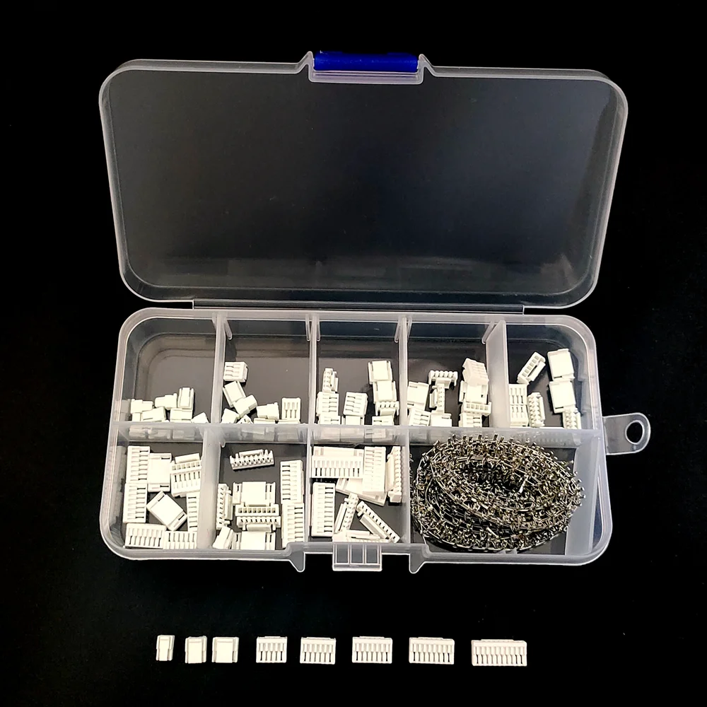 3D Printing Deck Box - 530pcs/boxed JST GH 1.25mm Connectors Kit