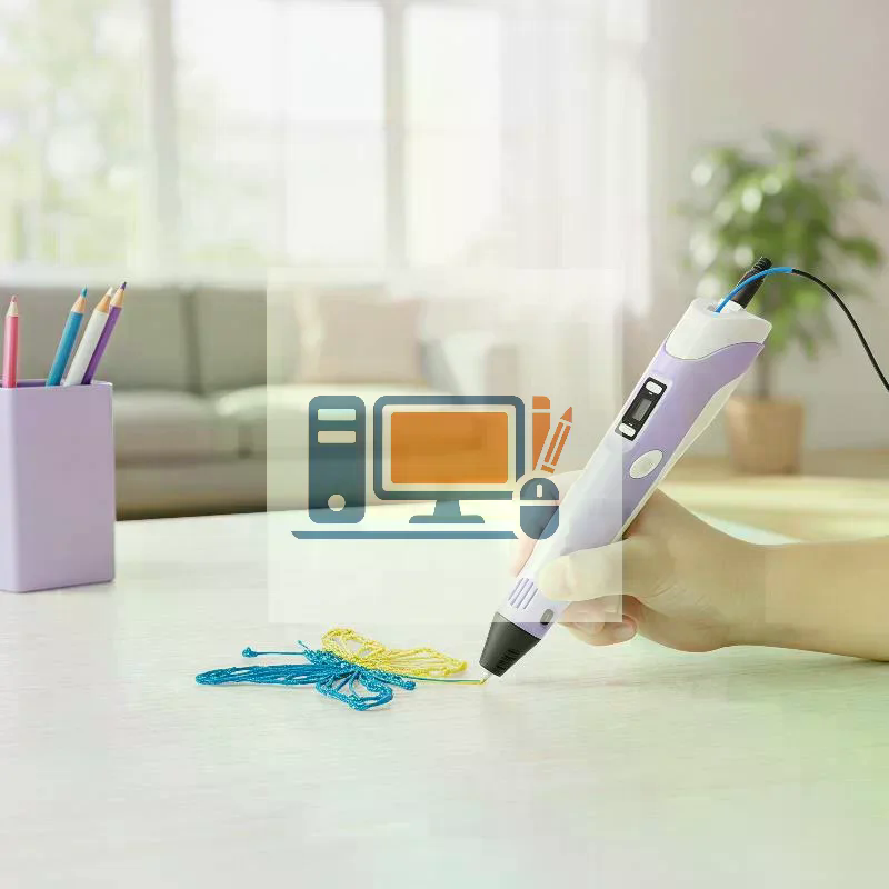 3D Printing Pen For Adults - 3D Printing Pen Intelligent Pen Making