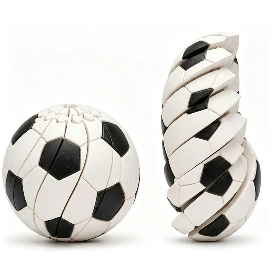 Football & Baseball Transforma - огляд і ціна 3D Printing Fidget Toys