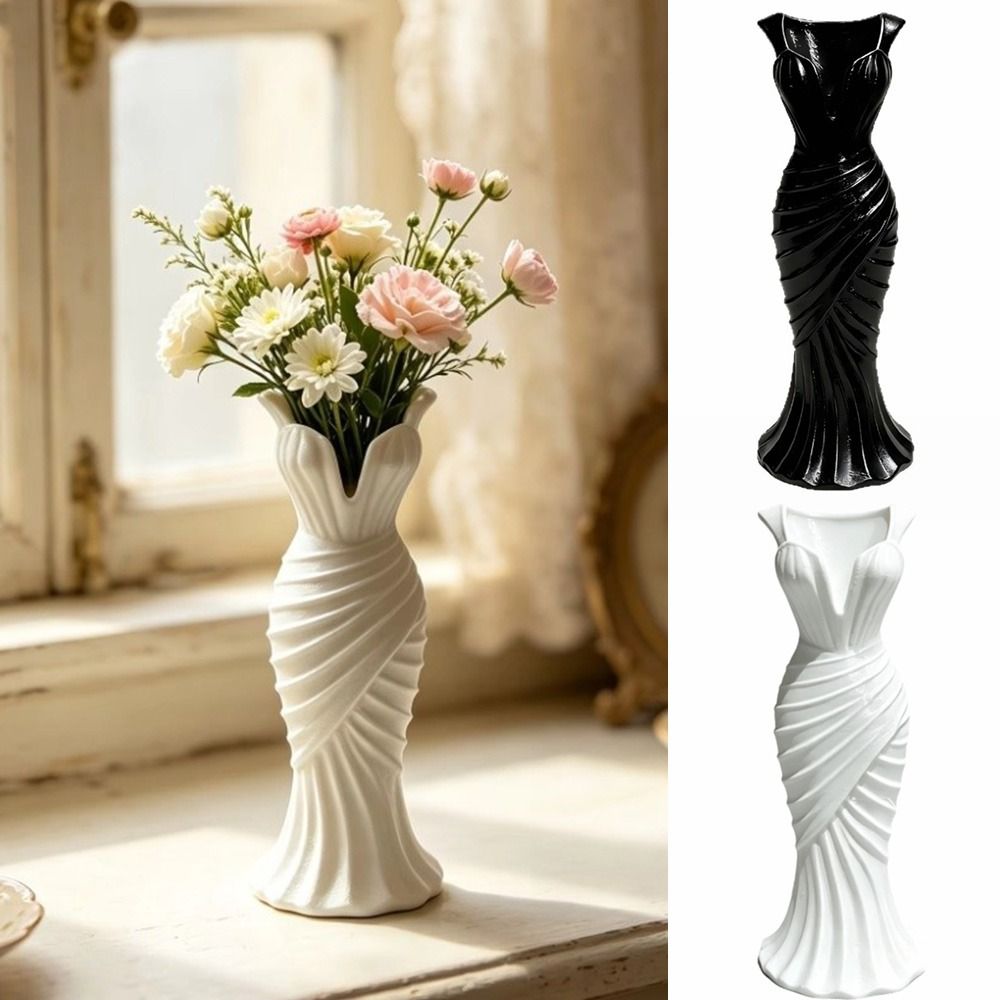 Gown-Shaped 3D Printed Flower  - огляд і ціна 3D Printing Vase