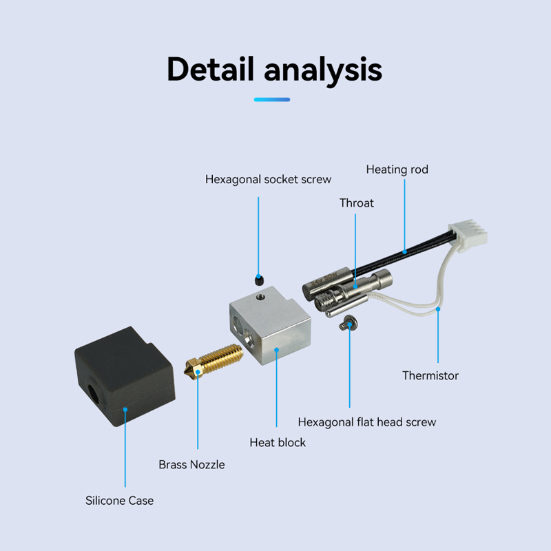 For Anycubic Kobra S1 Hotend K - огляд і ціна 3D Printing Nozzle
