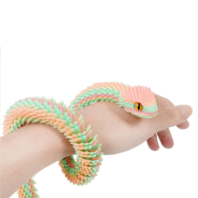 2026 New 3D Printed Snake Real - огляд і ціна 3D Printing Fidget Toys