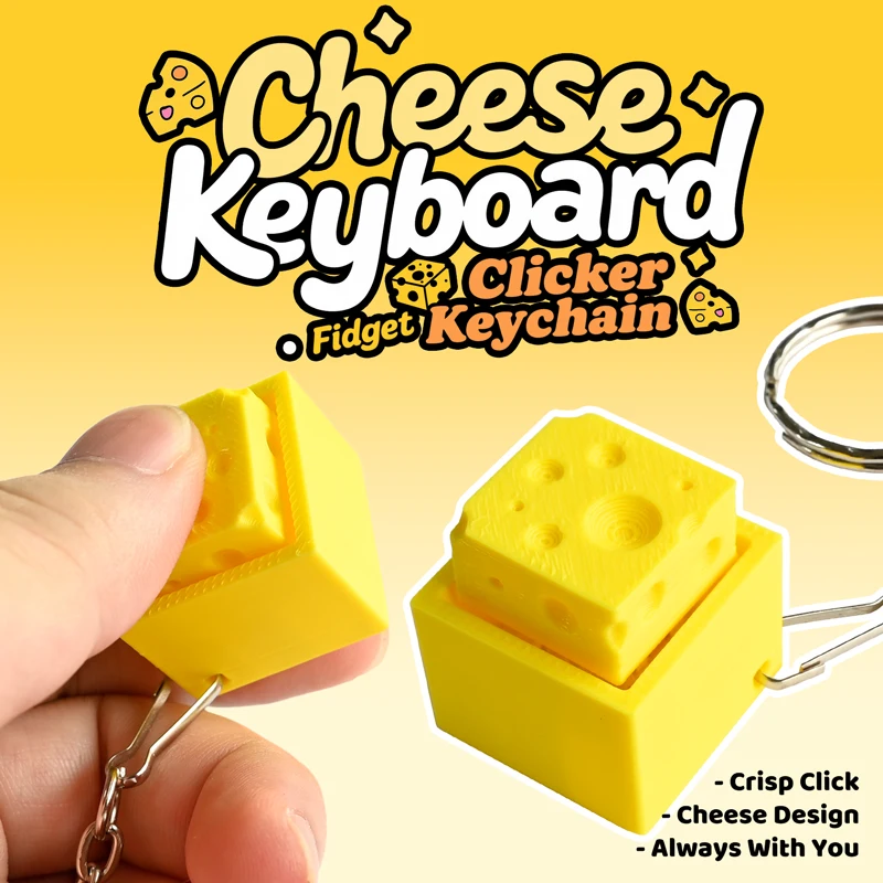 3D Printed Fidget Clicker Keyc - огляд і ціна 3D Printing Fidget Toys