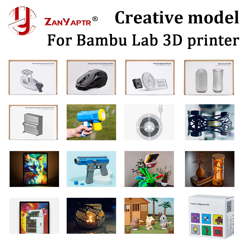 For Bambu Lab DIY Creative Mod - огляд і ціна 3D Printing Bambu