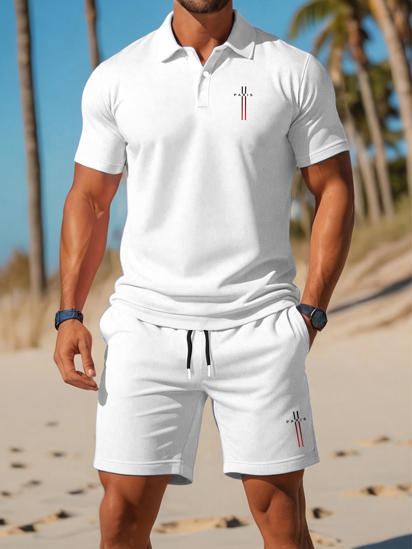 2026 Summer Men's Polo Shirt S - огляд і ціна 3D Printing Kpop