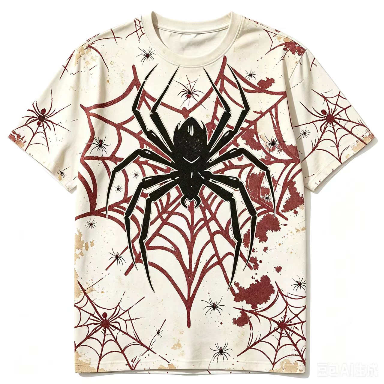 Novel Spider Web T-Shirt Men's - огляд і ціна 3D Printing Web