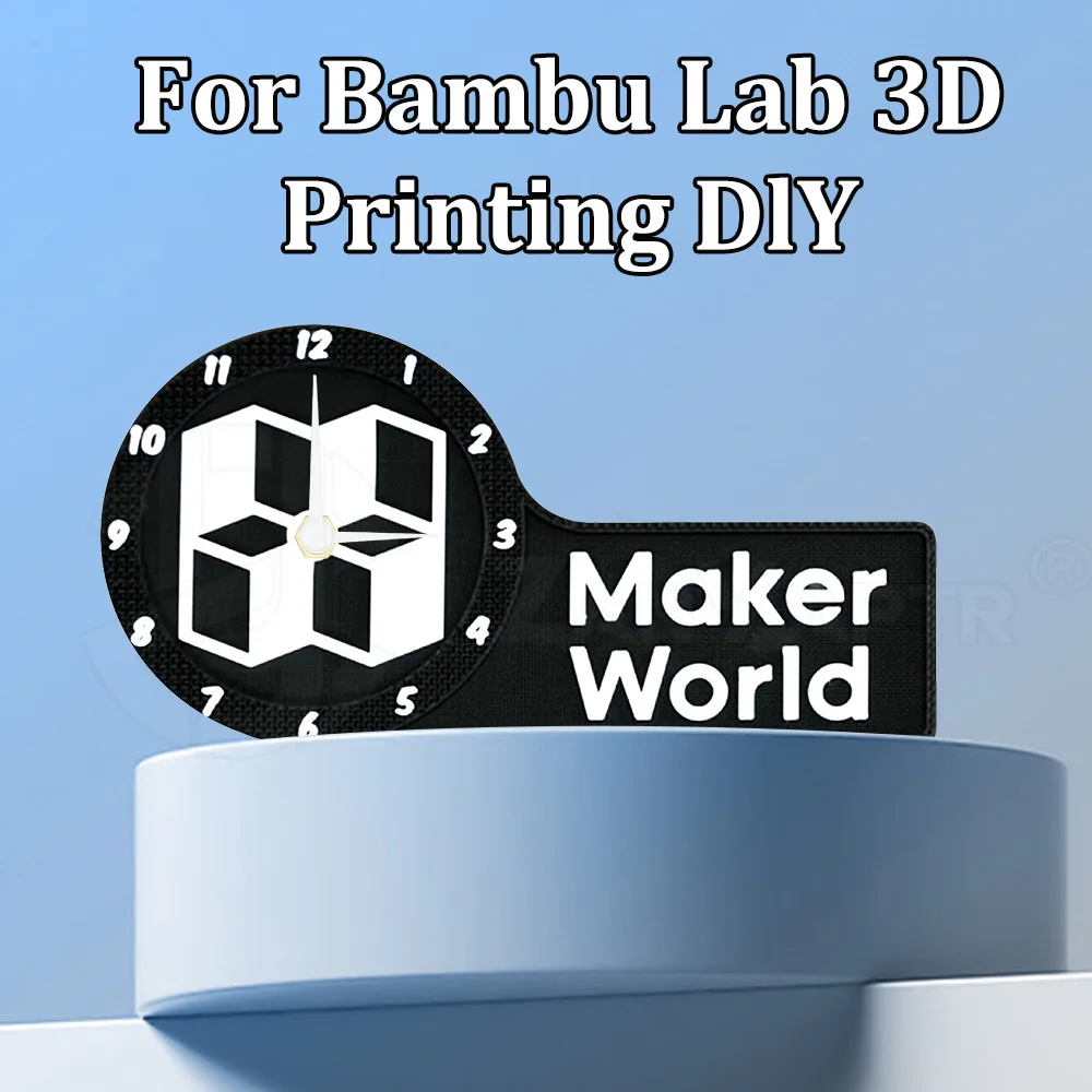 For Bambu Lab Clock MH011 Make - огляд і ціна 3D Printing Maker