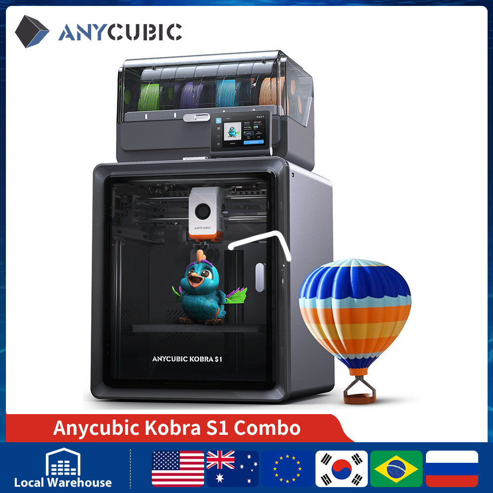 Anycubic Kobra S1 Combo Multi- - огляд і ціна 3D Printing Online Service