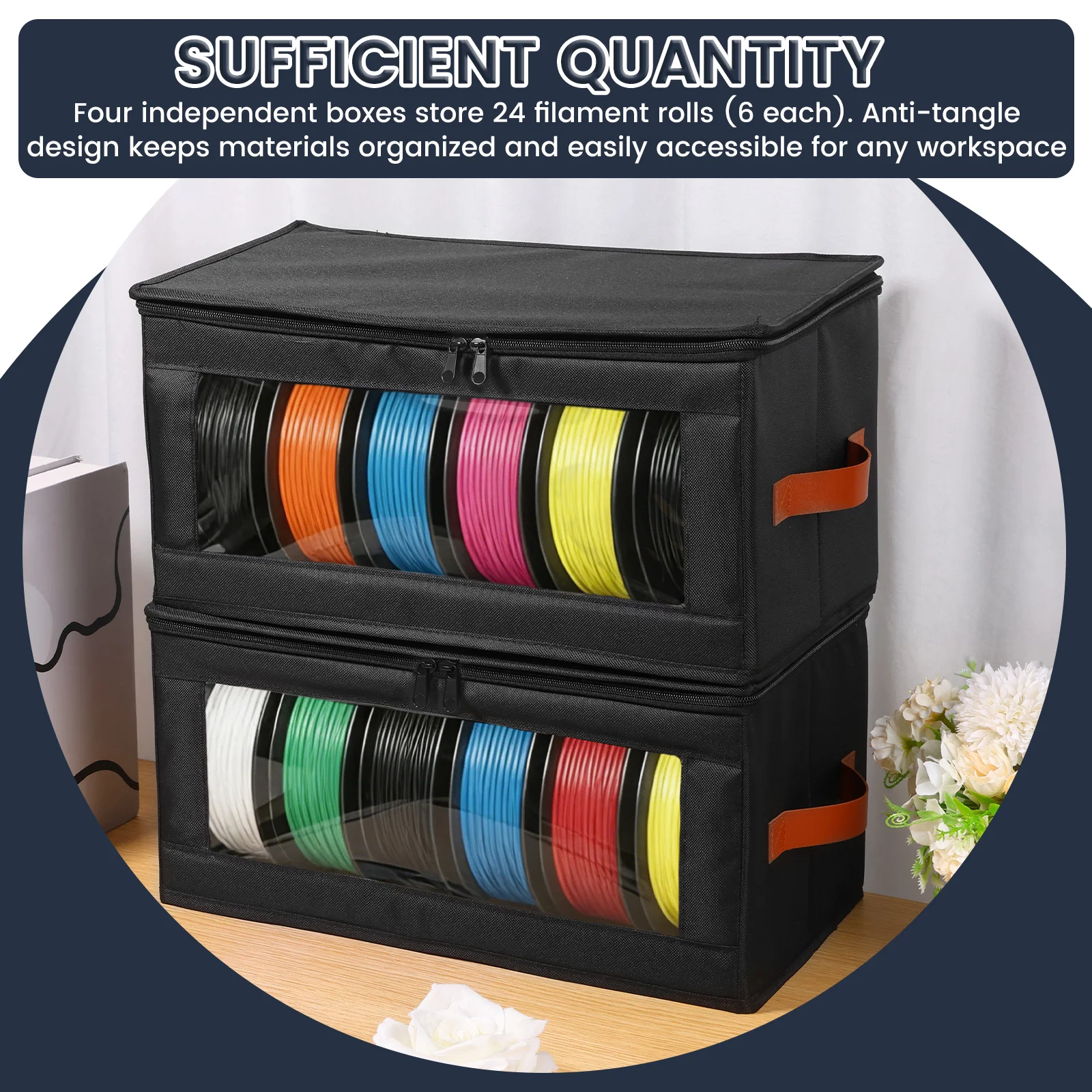 4Pcs Filament Storage Box Larg - огляд і ціна 3D Printing Deck Box