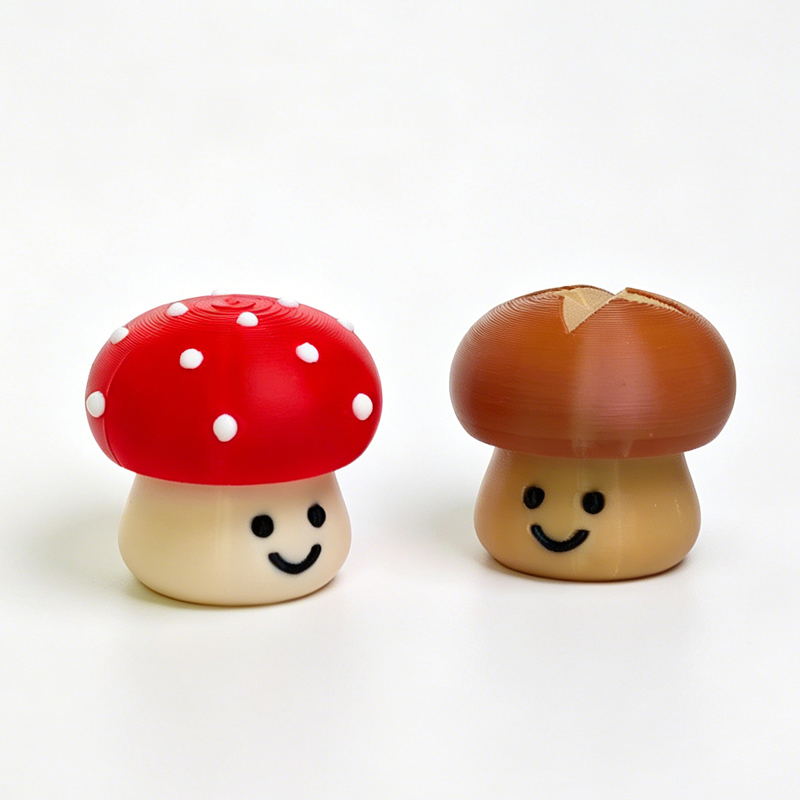 Cute Mushroom 3D Printed Click - огляд і ціна 3D Printing Fidget Toys