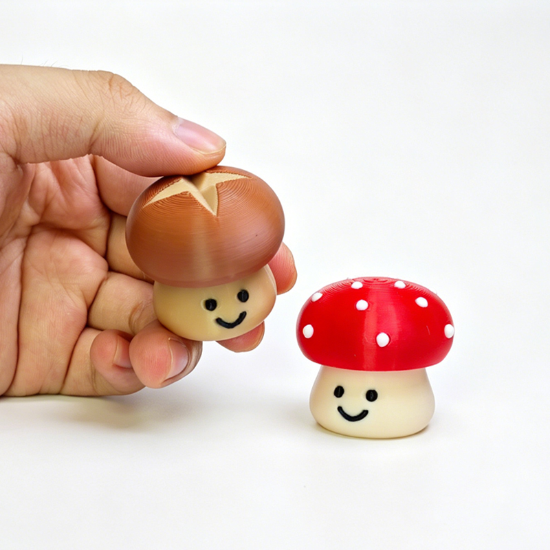 Cute Mushroom 3D Printed Click - огляд і ціна 3D Printing Fidget Toys