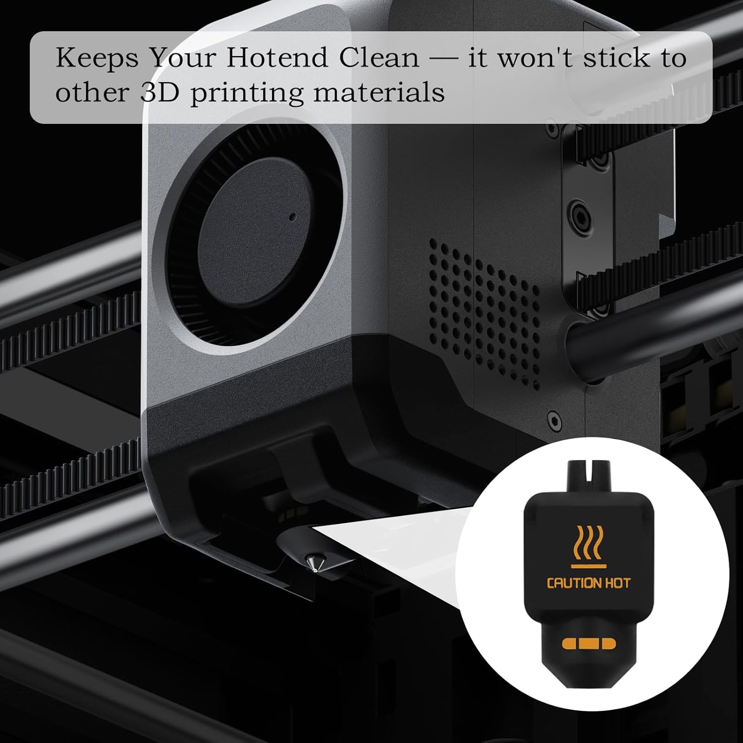 10Pcs Black Silicone Sock for  - огляд і ціна 3D Printing Bambu