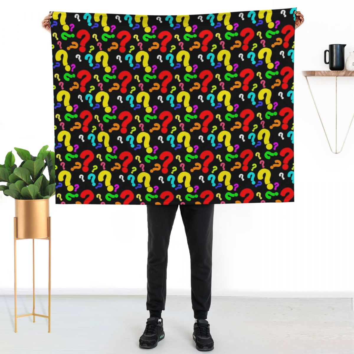 Colorful Question Mark Pattern - огляд і ціна 3D Printing Question