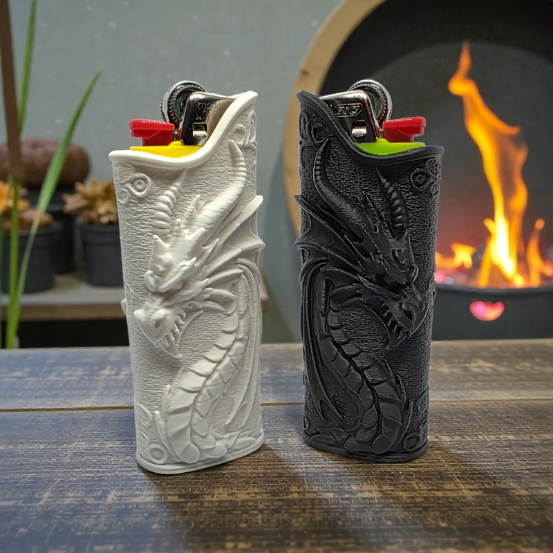 Gothic Embossed Dragon Lighter - огляд і ціна 3D Printing Case