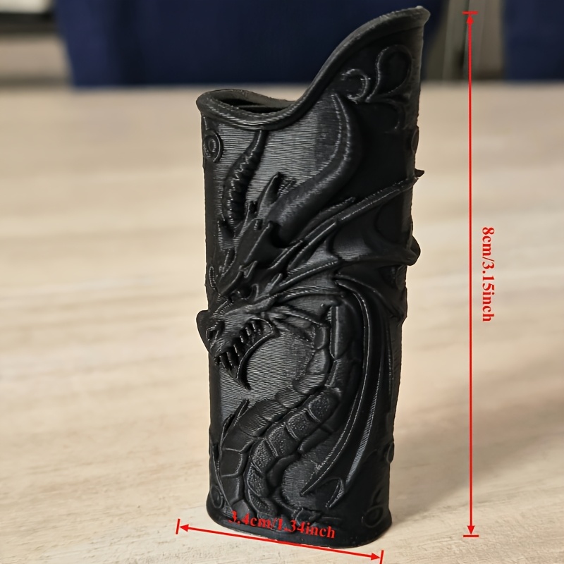 Gothic Embossed Dragon Lighter - огляд і ціна 3D Printing Case