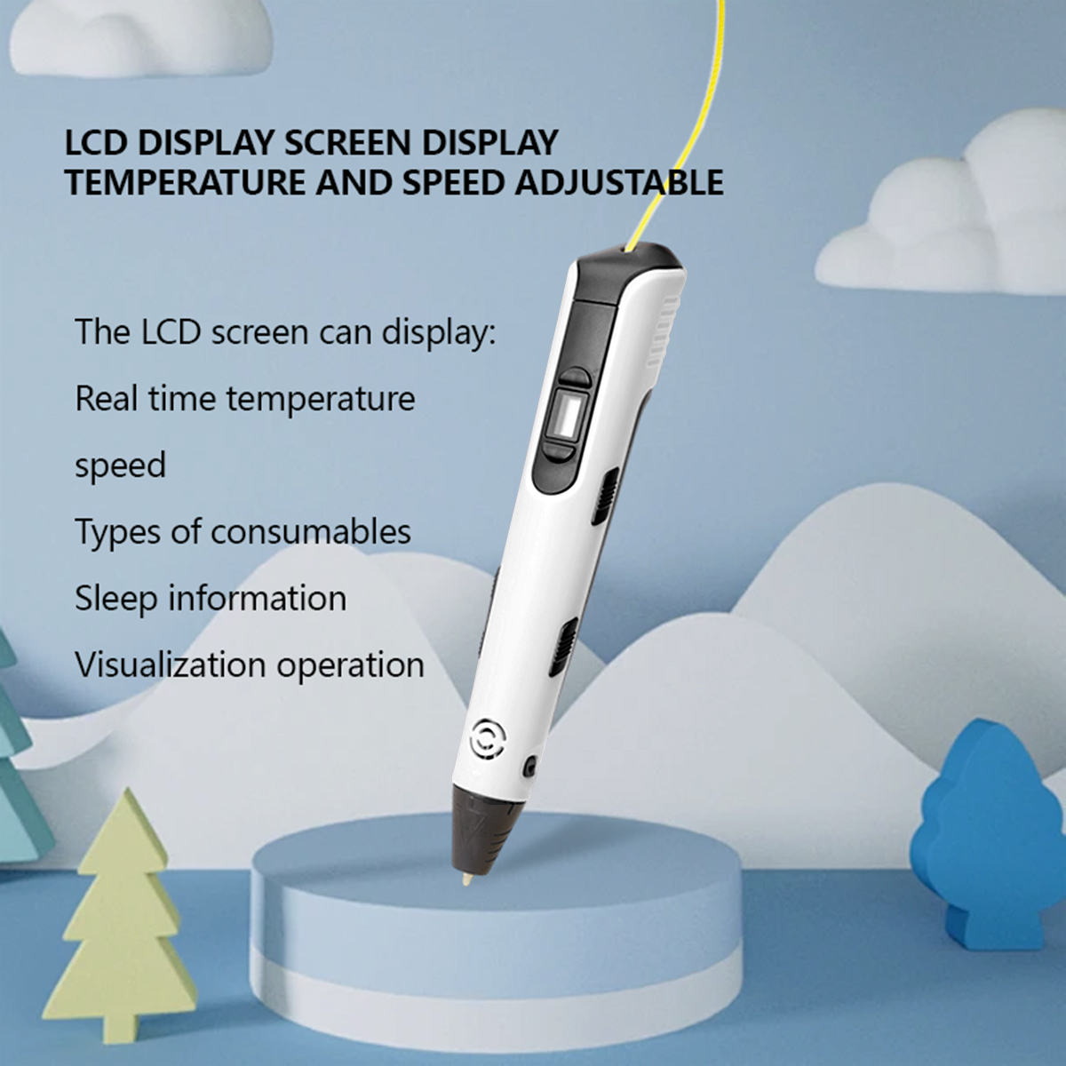 Upgraded 3D Printing Pen 9 Met - огляд і ціна 3D Printing Nylon Filament