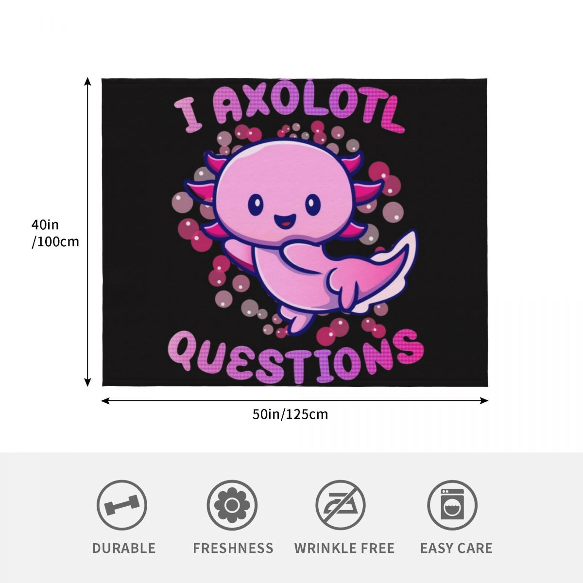 i axolotl questions Throw Blan - огляд і ціна 3D Printing Question