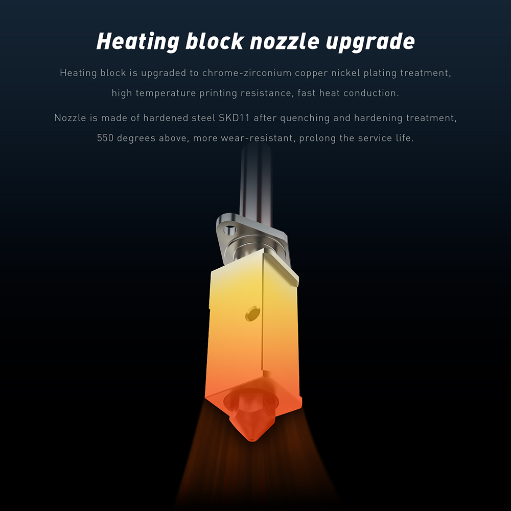 Upgraded 3D Printer Hotend For - огляд і ціна 3D Printing X1 Carbon