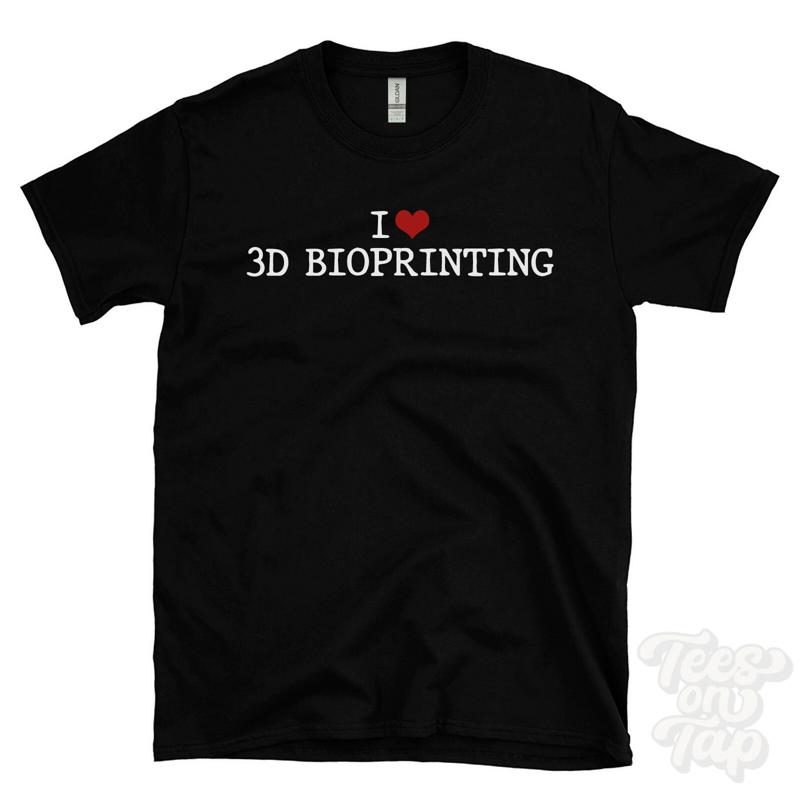 I LOVE 3D BIOPRINTING T-SHIRT  - огляд і ціна 3D Printing Technology