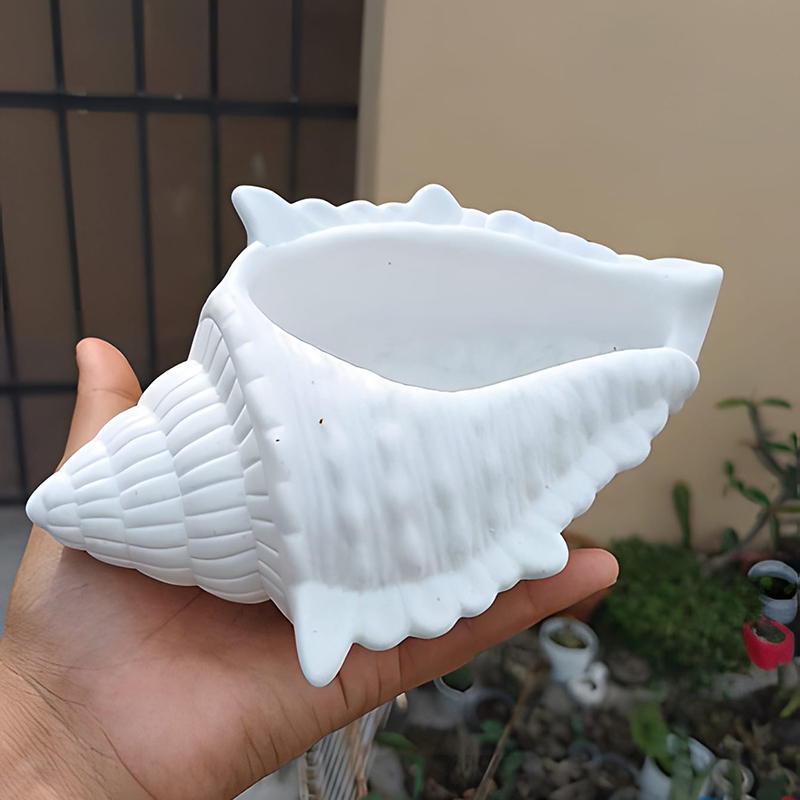 DIY 3D Conch Shaped Silicone C - огляд і ціна 3D Printing Vase