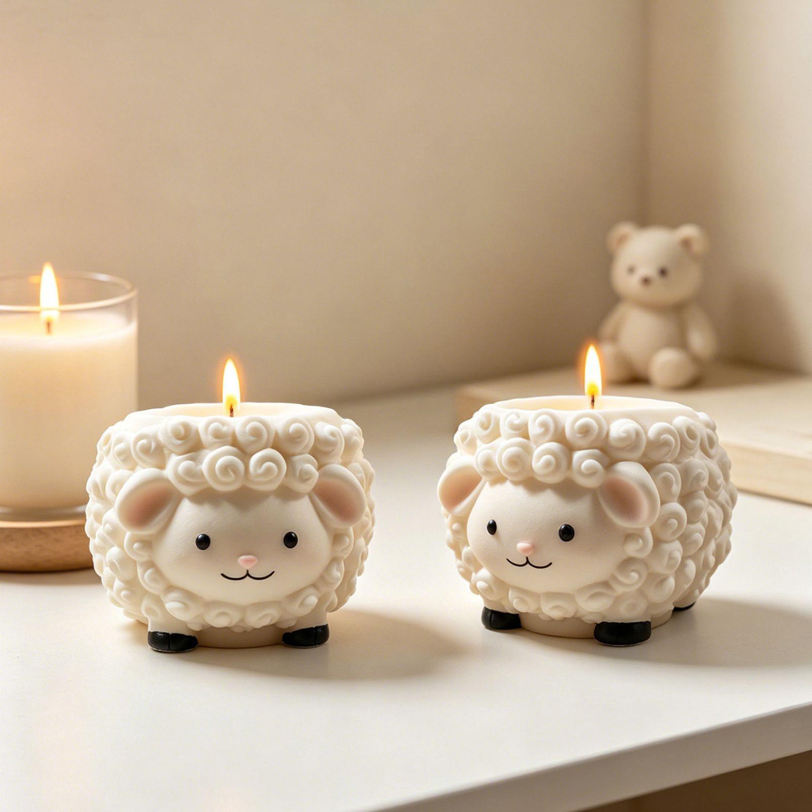 Animal Molds Cute 3D Goat Stat - огляд і ціна 3D Printing Vase