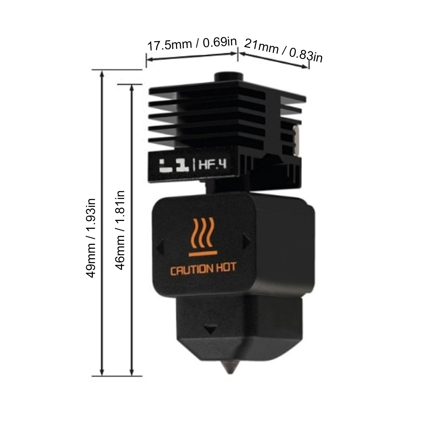 E5 High Flow Hotend Replacemen - огляд і ціна 3D Printing Bambu