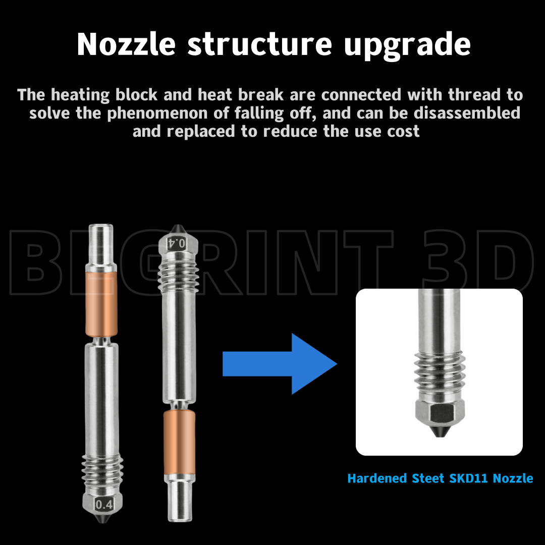 Hotend Upgrade TZ V6 3.0 Hot e - огляд і ціна 3D Printing Nozzle