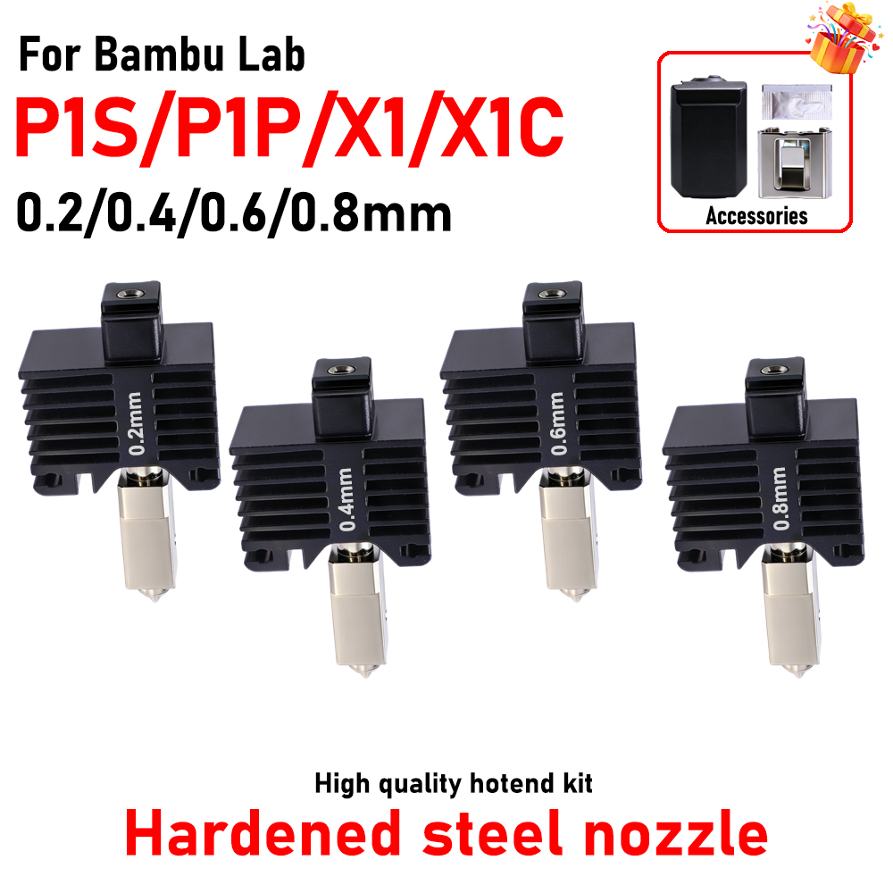 Hotend For Bambu Lab P1P X1C P - огляд і ціна 3D Printing Bambu