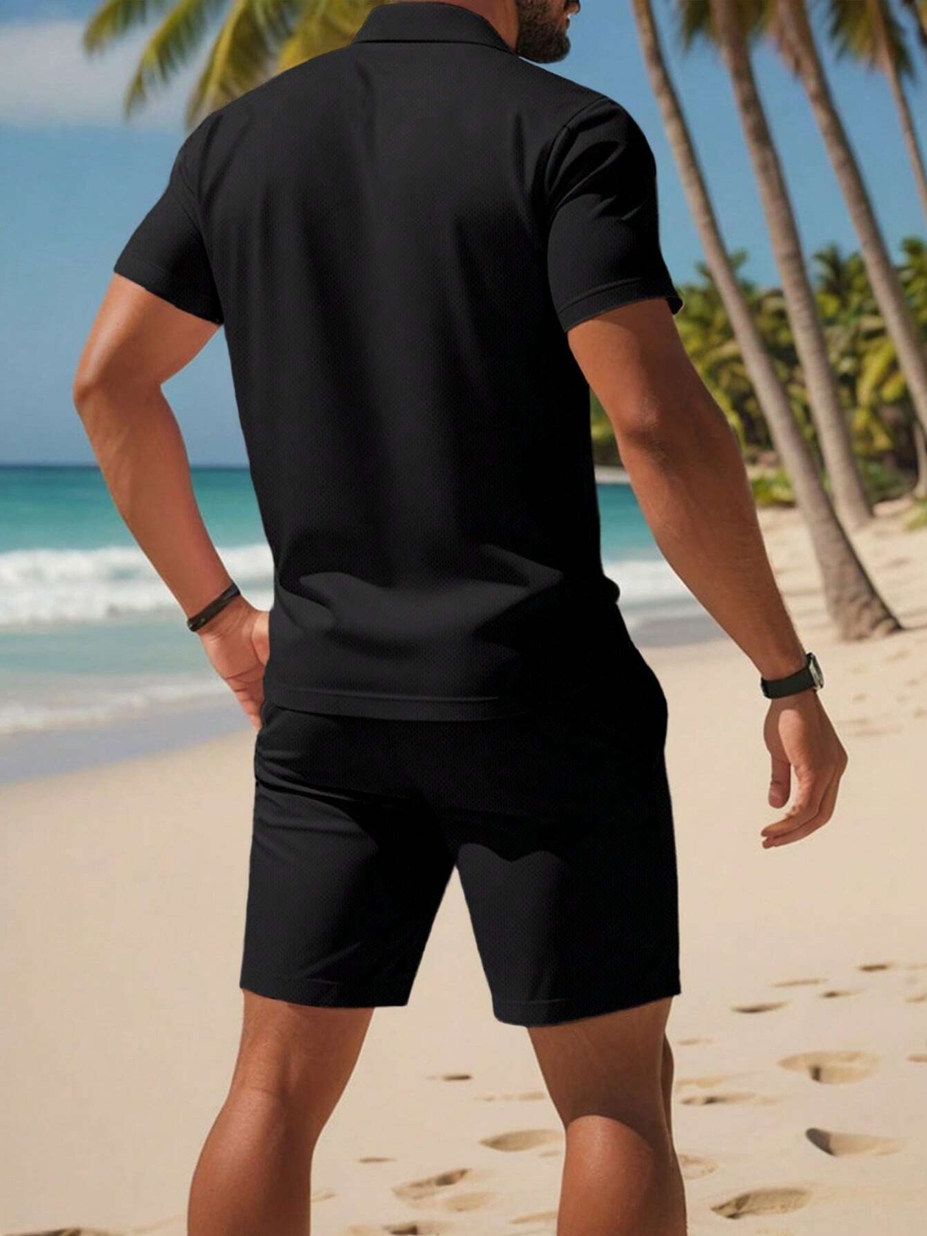 2026 Summer Men's Polo Shirt S - огляд і ціна 3D Printing Kpop