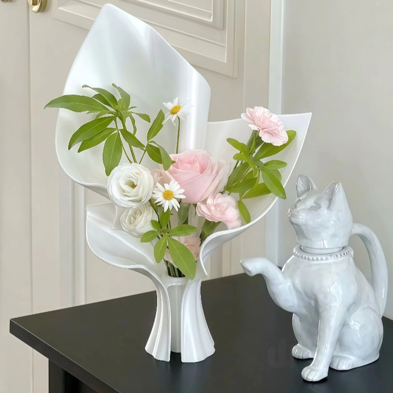 Minimalist White Ceramic Vase  - огляд і ціна 3D Printing Vase