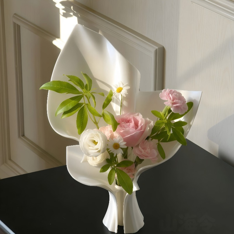 Minimalist White Ceramic Vase  - огляд і ціна 3D Printing Vase